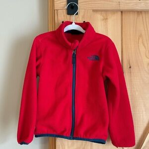 The North Face Red Fleece Toddler Jacket